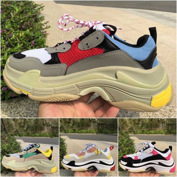 2019 designer men women speed trainer triple s shoes low old dad sneaker combination soles boots mens womens fashion casual shoes
2019 designer men women speed trainer triple s shoes low old dad sneaker combination soles boots mens womens fashion casual shoes