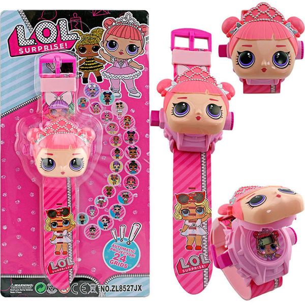 cute cartoon doll watch 24 pattern projection flip electronic watch children wear toy table lol kids toys
cute cartoon doll watch 24 pattern projection flip electronic watch children wear toy table lol kids toys