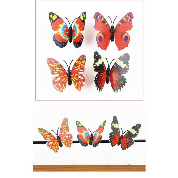 20pcs/lot simulation butterfly 7cm pvc home decoration buterfly wall stickers home decal magnet crafts holiday decoration
20pcs/lot simulation butterfly 7cm pvc home decoration buterfly wall stickers home decal magnet crafts holiday decoration