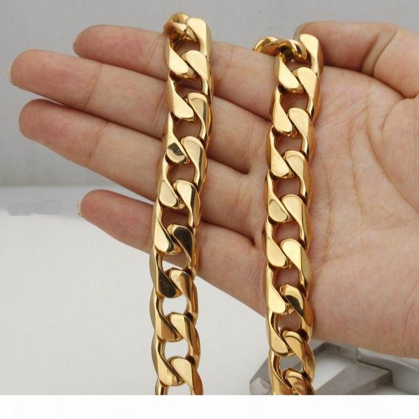 14k желтого золото из нержавеющей стали heavy снаряженных mens кубинских цепей мальчики ожерелье 24, Silver
14k желтого золото из нержавеющей стали heavy снаряженных mens кубинских цепей мальчики ожерелье 24, Silver