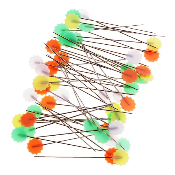 50 pieces boxed straight flower head sewing pins patchwork pins decorative pin sewing diy quilting crafts dressmaking tool, Black
50 pieces boxed straight flower head sewing pins patchwork pins decorative pin sewing diy quilting crafts dressmaking tool, Black
