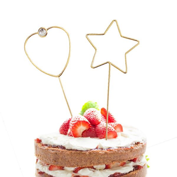 1pc metal crown star heart shape party cake stick dessert ers picks birthday wedding party decor valentine's day supply
1pc metal crown star heart shape party cake stick dessert ers picks birthday wedding party decor valentine's day supply