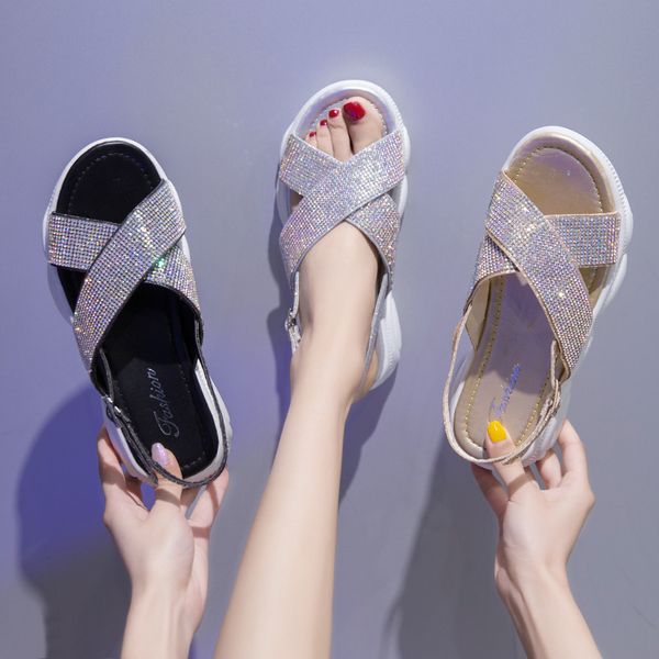 summer shoes woman sports sandals beach platform women's shoes students casual beach sandalia mujer for women, Black
summer shoes woman sports sandals beach platform women's shoes students casual beach sandalia mujer for women, Black