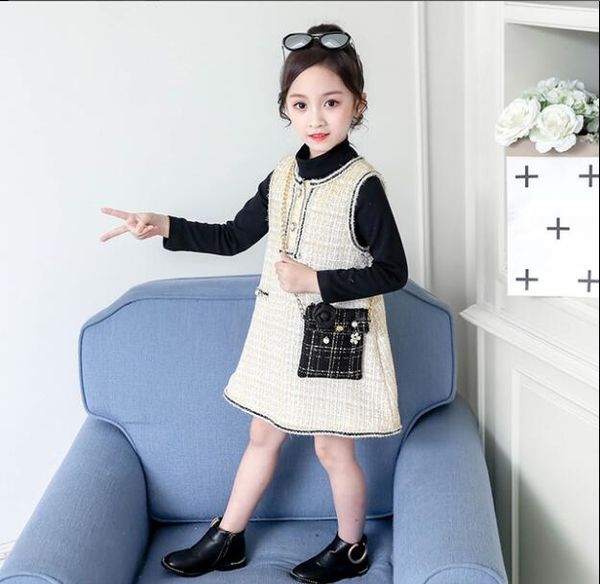 big girls clothing sets 2019 new cotton and plaid vest dresses and bag girls boutique outfits kids clothes suits 6 8 10 12, White
big girls clothing sets 2019 new cotton and plaid vest dresses and bag girls boutique outfits kids clothes suits 6 8 10 12, White