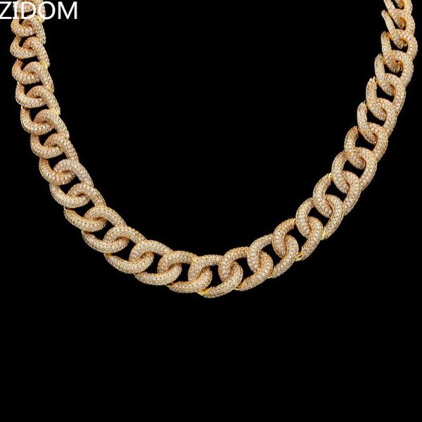 men hip hop iced out bling chain necklace pave setting zircon miami cuban chains necklaces hiphop jewelry gift, Silver
men hip hop iced out bling chain necklace pave setting zircon miami cuban chains necklaces hiphop jewelry gift, Silver