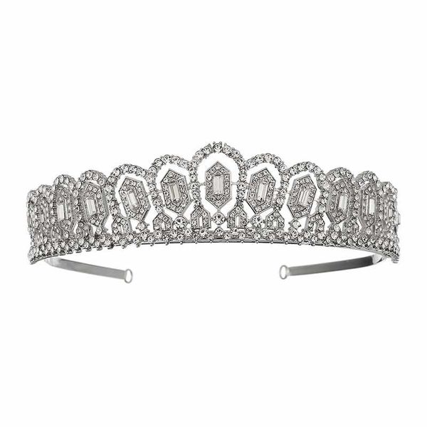 forseven high fashion simple crystal tiaras crowns headpieces princess girl birthday bride noiva wedding party hair ornaments, Golden;white
forseven high fashion simple crystal tiaras crowns headpieces princess girl birthday bride noiva wedding party hair ornaments, Golden;white