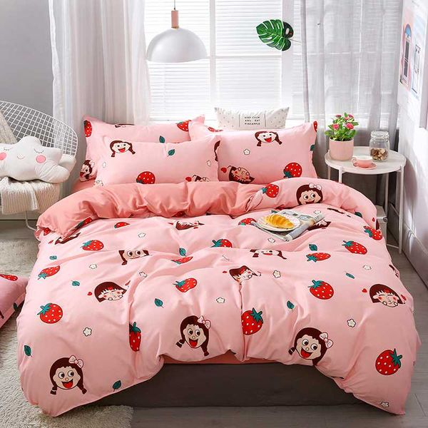 wensd selling polyester / cotton cute strawberry little girl comforter bedding sets full set home bed sets ropa de cama
wensd selling polyester / cotton cute strawberry little girl comforter bedding sets full set home bed sets ropa de cama