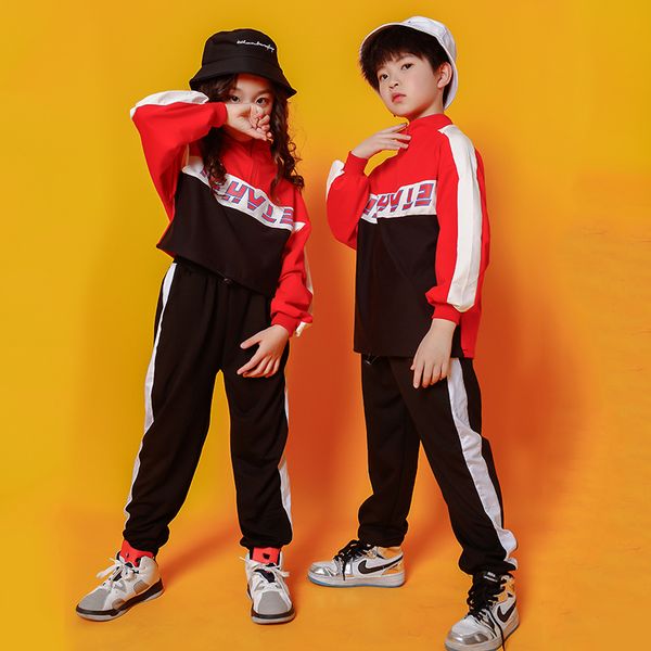 34 children hip hop clothes kids dancing costume for girls boys jazz dance ballroom competition concert stage outfit streetwear, Black;red
34 children hip hop clothes kids dancing costume for girls boys jazz dance ballroom competition concert stage outfit streetwear, Black;red