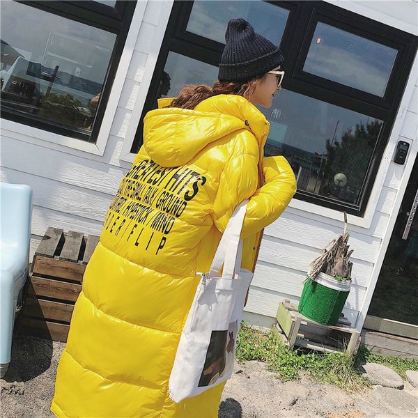 2019 women winter letter print black yellow maxi long duck down coat ladies warm parka plus size loose long down jackets
2019 women winter letter print black yellow maxi long duck down coat ladies warm parka plus size loose long down jackets