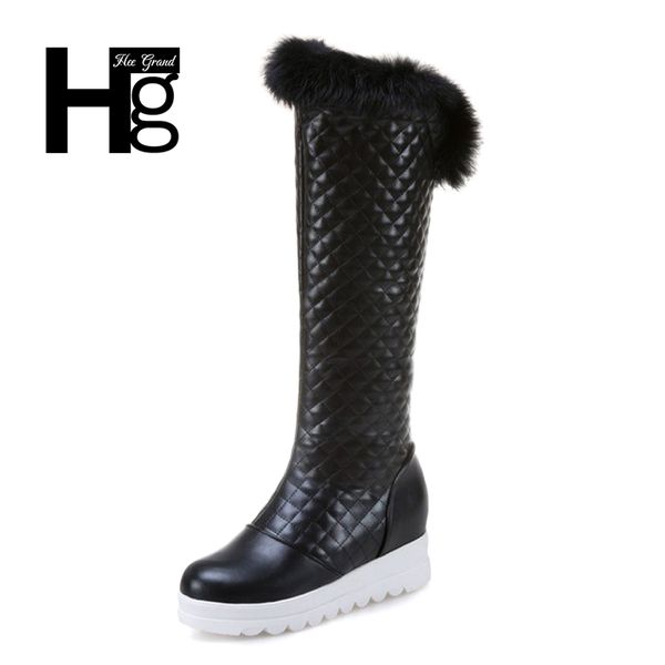 hee grand 2017 quality knee-high winter snow boots women black warm plush thick heel slip-on ladies soft snow boots xwx6467
hee grand 2017 quality knee-high winter snow boots women black warm plush thick heel slip-on ladies soft snow boots xwx6467