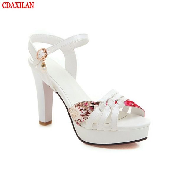 cdaxilan new to super high-heeled women's buckle strap square thick heel sandals with open toe shoes summer women's flower shoes, Black
cdaxilan new to super high-heeled women's buckle strap square thick heel sandals with open toe shoes summer women's flower shoes, Black