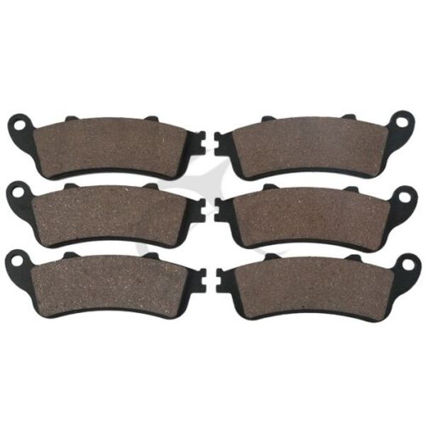 motorcycle front & rear disc brake pads for xl1000v varadero 1999-2003 00 01 02