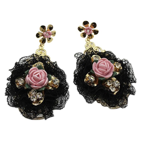 big size fashion jewelry pretty elegant charming high special design lace baroque flowers women drop earrings, Silver
big size fashion jewelry pretty elegant charming high special design lace baroque flowers women drop earrings, Silver