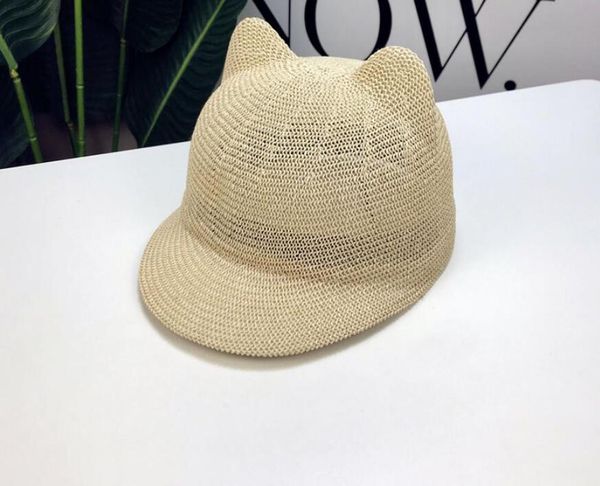 new straw baby cap for boy girl summer sun hat breathable with ears beach kids hats children baseball cap, Blue;gray
new straw baby cap for boy girl summer sun hat breathable with ears beach kids hats children baseball cap, Blue;gray