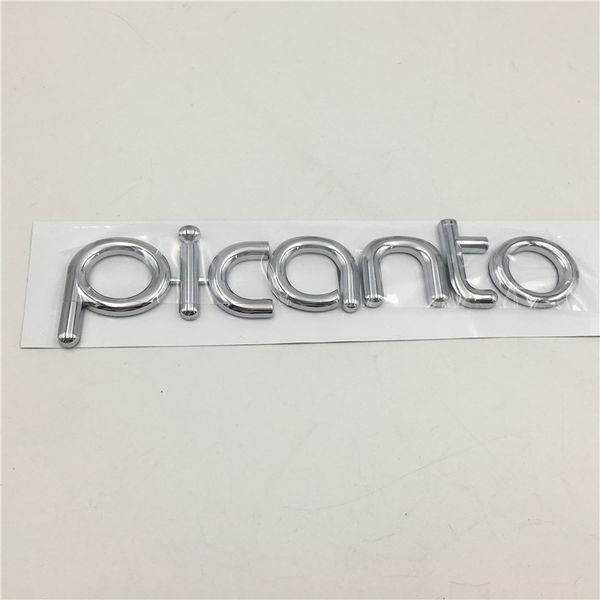 for kia picanto morning gtline rear trunk tailgate emblem logo stickers