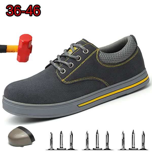 fashion casual anti-smashing antipuncture labor insurance shoes wear non-slip safety shoes breathable deodorant work boots, Black
fashion casual anti-smashing antipuncture labor insurance shoes wear non-slip safety shoes breathable deodorant work boots, Black