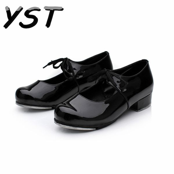 girls childrens tap dance shoes shiny patent pu leather laced kids tap shoes black red teacher stage size 26-40
girls childrens tap dance shoes shiny patent pu leather laced kids tap shoes black red teacher stage size 26-40