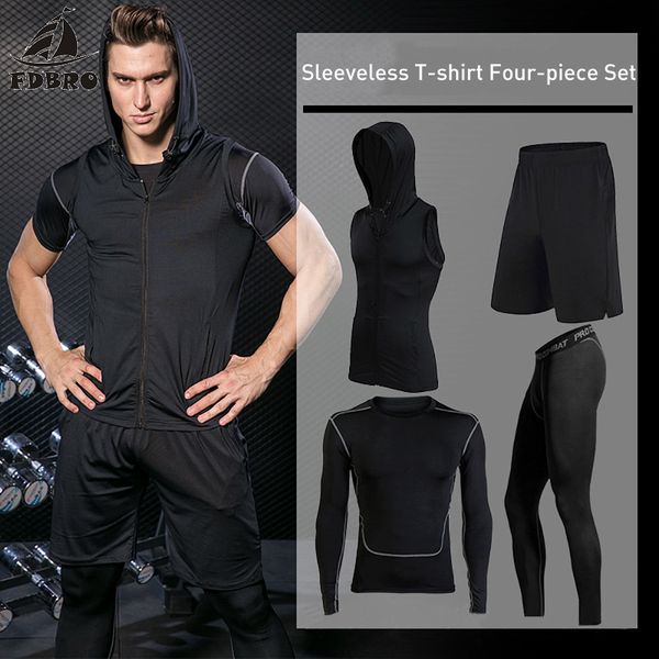 fdbro sports men tights compression sportswear suits training clothes suits workout jogging sports clothing tracksuit post, Black;blue
fdbro sports men tights compression sportswear suits training clothes suits workout jogging sports clothing tracksuit post, Black;blue