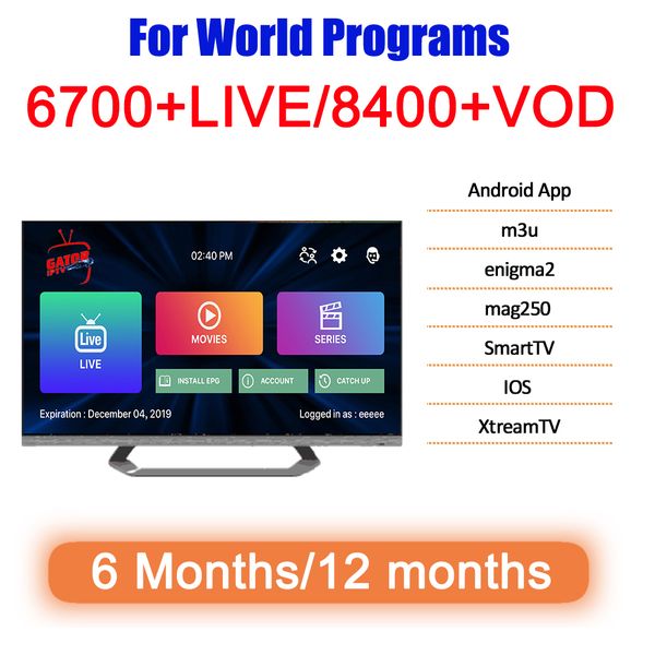 for world tv 1year france italy germany spain portugal arabic code m3u android canada french smart ip tv greek turkey sweden subscription
for world tv 1year france italy germany spain portugal arabic code m3u android canada french smart ip tv greek turkey sweden subscription
