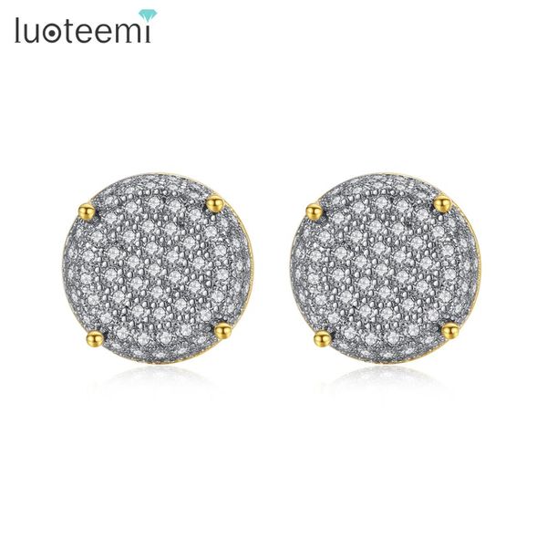 luoteemi popular simple round stud earrings for women dating micro white/ black cubic zircon three color fashion jewelry gift, Golden;silver
luoteemi popular simple round stud earrings for women dating micro white/ black cubic zircon three color fashion jewelry gift, Golden;silver