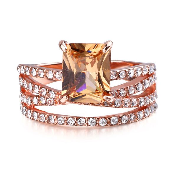 fashion delicate rose gold multilayer square zircon stainless steel female ring engagement jewelry valentine's day gift, Slivery;golden
fashion delicate rose gold multilayer square zircon stainless steel female ring engagement jewelry valentine's day gift, Slivery;golden