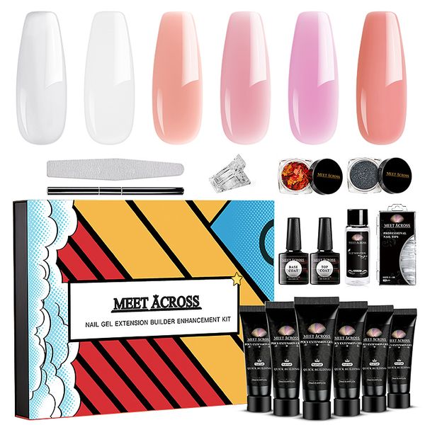 20ml poly extension nail gel kit led clear uv gel varnish nail polish builder art quick building for nails extensions
20ml poly extension nail gel kit led clear uv gel varnish nail polish builder art quick building for nails extensions