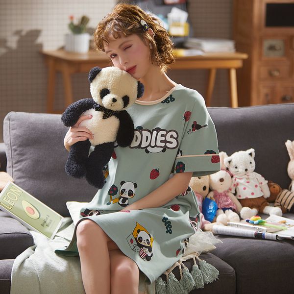 plus size women nightgowns 100% cotton sleepshirts summer short sleeve sleepwear animal cartoon nightwear home dress nighty robe, Black;red
plus size women nightgowns 100% cotton sleepshirts summer short sleeve sleepwear animal cartoon nightwear home dress nighty robe, Black;red