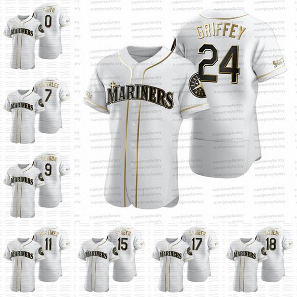 24 ken griffey jr. 2020 golden edition jerseys daniel vogelbach yusei kikuchi kyle seager edgar martinez dee gordon marco gonzales smithz, Black
24 ken griffey jr. 2020 golden edition jerseys daniel vogelbach yusei kikuchi kyle seager edgar martinez dee gordon marco gonzales smithz, Black