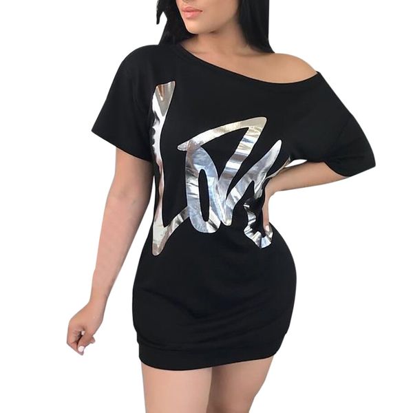dress fashion womens o-neck love letter print casual short sleeve mini dress feitong comfortable letter straight 2019, Black;gray
dress fashion womens o-neck love letter print casual short sleeve mini dress feitong comfortable letter straight 2019, Black;gray