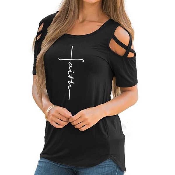 2019 New Fashion T-Shirt For Womenfaith Letters Printbandage Off Shoulder T-Shirt Women Harajuku Tops Female Tumblr Funny Off, White
2019 New Fashion T-Shirt For Womenfaith Letters Printbandage Off Shoulder T-Shirt Women Harajuku Tops Female Tumblr Funny Off, White