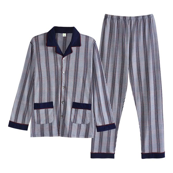 stripe pajamas men long sleeve pajama set for male plus size sleep clothing casual nightie sleepwear men pyjamas suit autumn, Black;brown
stripe pajamas men long sleeve pajama set for male plus size sleep clothing casual nightie sleepwear men pyjamas suit autumn, Black;brown