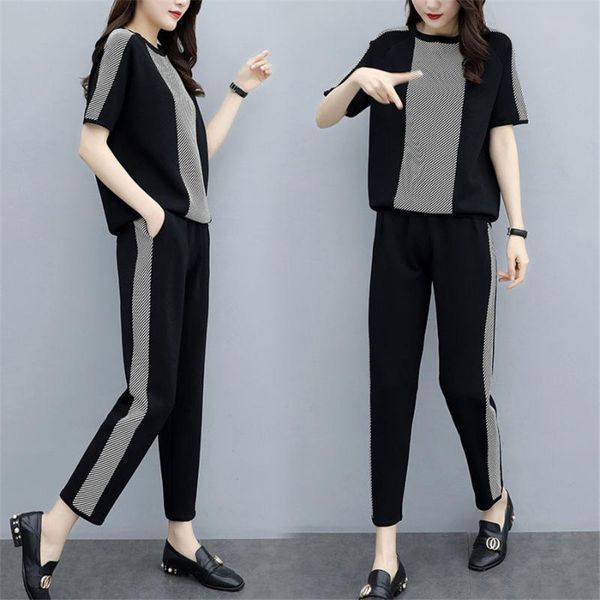 two piece dress 2 set women tracksuits sweatsuit o-neck short sleeve sweatshirt+pants sporting suit female sportswear outfit, White
two piece dress 2 set women tracksuits sweatsuit o-neck short sleeve sweatshirt+pants sporting suit female sportswear outfit, White