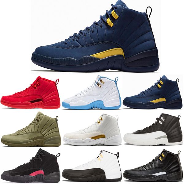 2019 12 Gym Red 12s OV Black men basketball shoes Michigan WINGS bulls Flu Game the master black white Sports sneaker
2019 12 Gym Red 12s OV Black men basketball shoes Michigan WINGS bulls Flu Game the master black white Sports sneaker