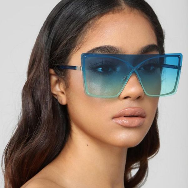 sunglasses lvvkee fashion women rimless vintage oversized frame glasses eyewear trending for, White;black
sunglasses lvvkee fashion women rimless vintage oversized frame glasses eyewear trending for, White;black