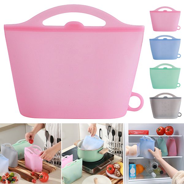 silicone storage bag reusable ziplock bags for storage airtight seal microwave safe dec889
silicone storage bag reusable ziplock bags for storage airtight seal microwave safe dec889