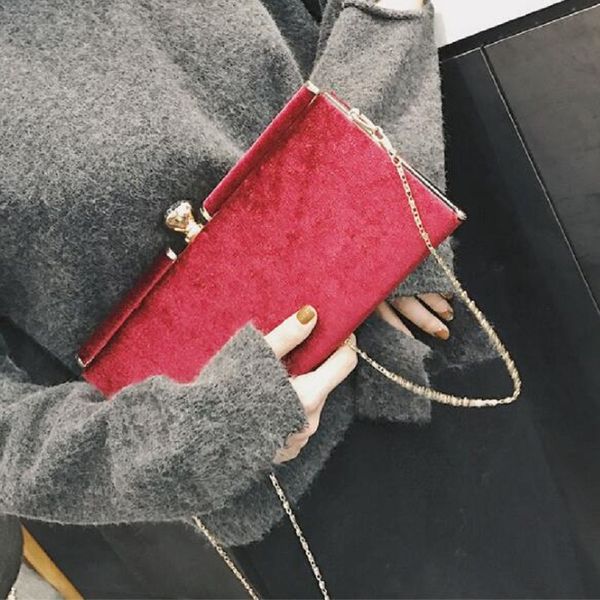 2018 women clutch bags chain bride bag purse designer velour evening bags party handbag wedding clutch wallet shoulder bag
2018 women clutch bags chain bride bag purse designer velour evening bags party handbag wedding clutch wallet shoulder bag