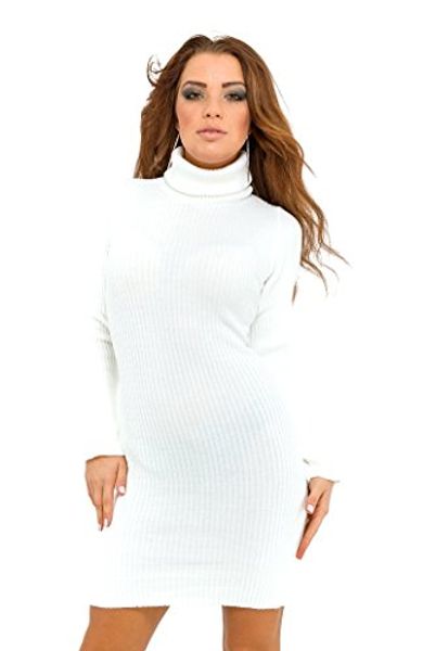 glamour empire. womens stretch warm turtle roll neck ribbed knit dress 417, Black;gray
glamour empire. womens stretch warm turtle roll neck ribbed knit dress 417, Black;gray