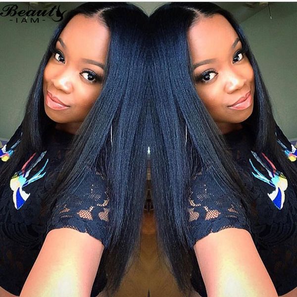 yaki straight silk base 4x4 lace closure human hair wigs for women preplucked curly glueless brazilian virgin hair wig, Black;brown
yaki straight silk base 4x4 lace closure human hair wigs for women preplucked curly glueless brazilian virgin hair wig, Black;brown