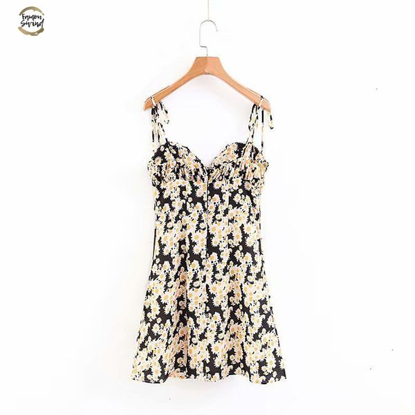 heart women neck fit and flare daisy print cami dress casual strap ties mini dress woman clothes, Black;gray
heart women neck fit and flare daisy print cami dress casual strap ties mini dress woman clothes, Black;gray