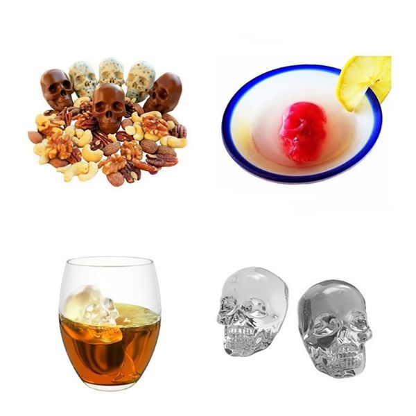 1pcs 3d skull flexible silicone ice cube mold tray makes four giant skulls round ice cube maker black 2020
1pcs 3d skull flexible silicone ice cube mold tray makes four giant skulls round ice cube maker black 2020