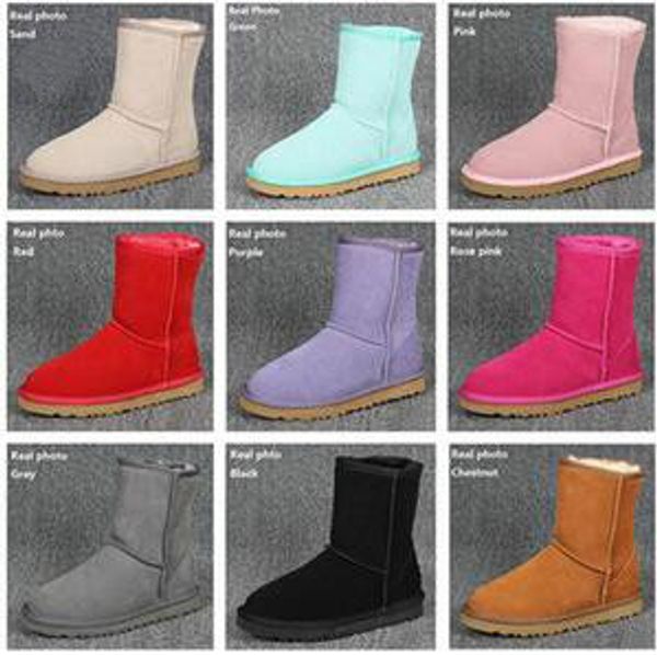 winter ankle boots women snow boots classic style cow suede leather waterproof winter warm short boots 12 colors, Black
winter ankle boots women snow boots classic style cow suede leather waterproof winter warm short boots 12 colors, Black