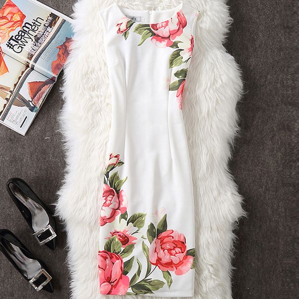 summer dress women 2019 casual party dresses vintage floral sleeveless office pencil bodycon dress plus size 4xl vestidos, Black;gray
summer dress women 2019 casual party dresses vintage floral sleeveless office pencil bodycon dress plus size 4xl vestidos, Black;gray