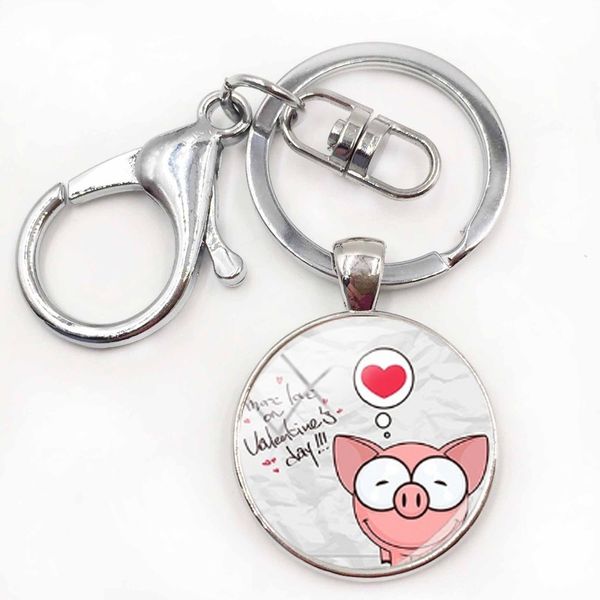 cute piglet art keychains new fashion happy pig animal key chain car key keyring friend jewelry, Silver
cute piglet art keychains new fashion happy pig animal key chain car key keyring friend jewelry, Silver