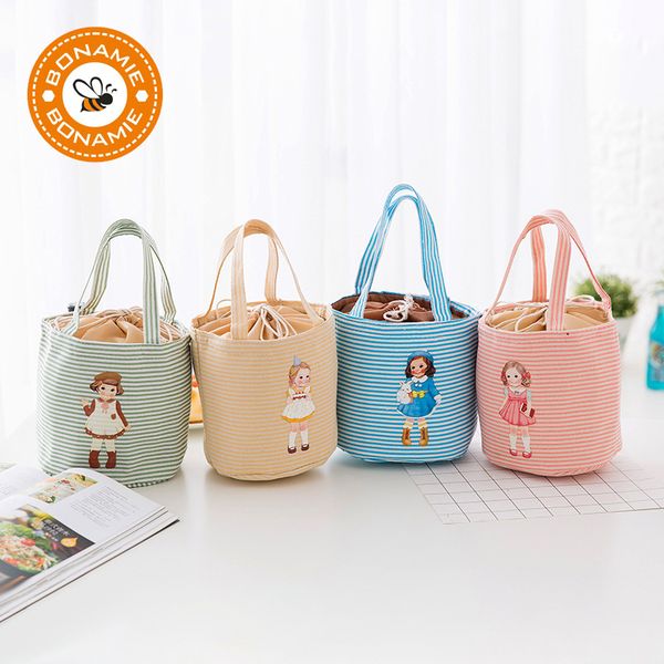 bonamie cute little girl pattern thermal cooler bag insulated bento pouch string lunch bags portable organizer lunch storage, Blue;pink
bonamie cute little girl pattern thermal cooler bag insulated bento pouch string lunch bags portable organizer lunch storage, Blue;pink