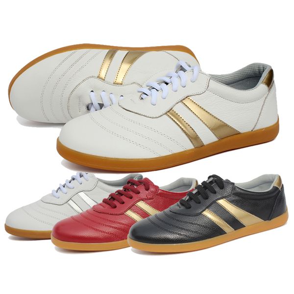 tai chi shoe,martial art shoes, ox soft bottom cowhide genuine leather spring and summer shoes