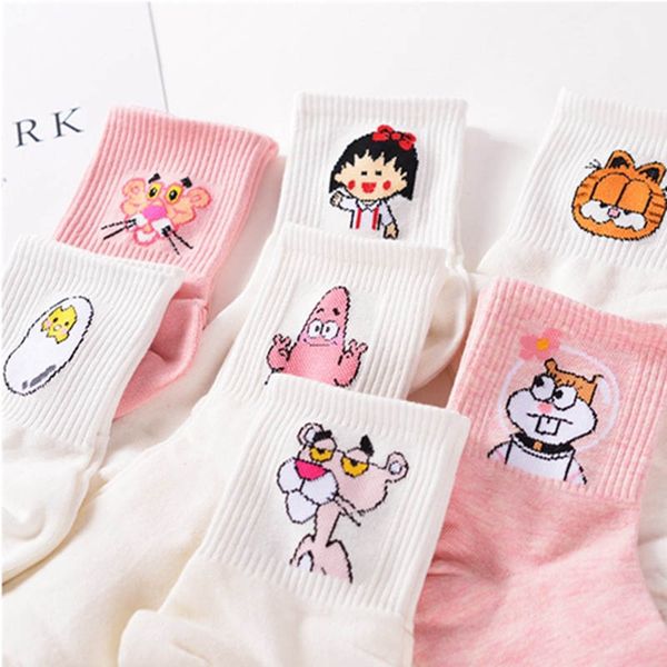 высокое качество милый элегантный прекрасный каваи мультфильм сладкий harajuku хлопок женские носки животные характер случайные короткие нос, Black;white
высокое качество милый элегантный прекрасный каваи мультфильм сладкий harajuku хлопок женские носки животные характер случайные короткие нос, Black;white