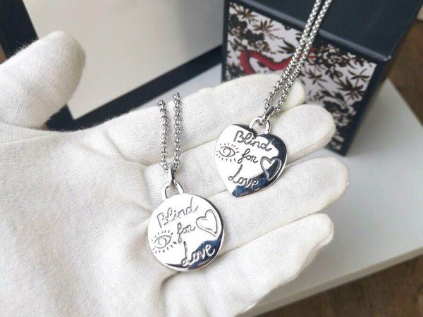fashion-brand blind for love designer necklace for lady mens women party wedding lovers gift engagement luxury jewelry for bride with box, Silver
fashion-brand blind for love designer necklace for lady mens women party wedding lovers gift engagement luxury jewelry for bride with box, Silver