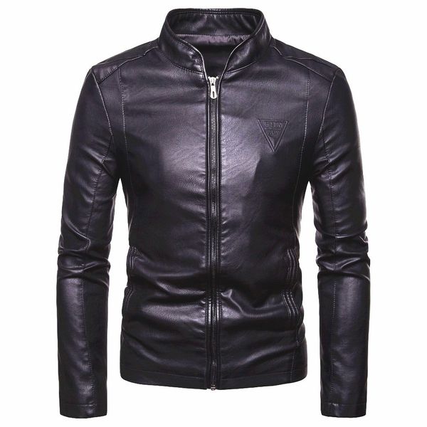 men 2019 autumn new motorcycle causal pu leather warm jacket coat men spring fashion masculinas windproof jacket overcoat men s191019, Black;brown
men 2019 autumn new motorcycle causal pu leather warm jacket coat men spring fashion masculinas windproof jacket overcoat men s191019, Black;brown
