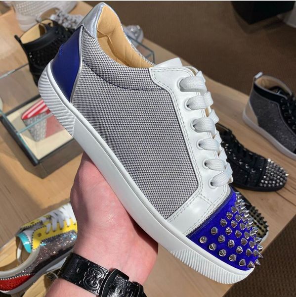 low sneaker brands leather casual shoes seavaste spikes orlato flat blue calfskin & canvas red bottom shoes men,women casual shoes, Black
low sneaker brands leather casual shoes seavaste spikes orlato flat blue calfskin & canvas red bottom shoes men,women casual shoes, Black