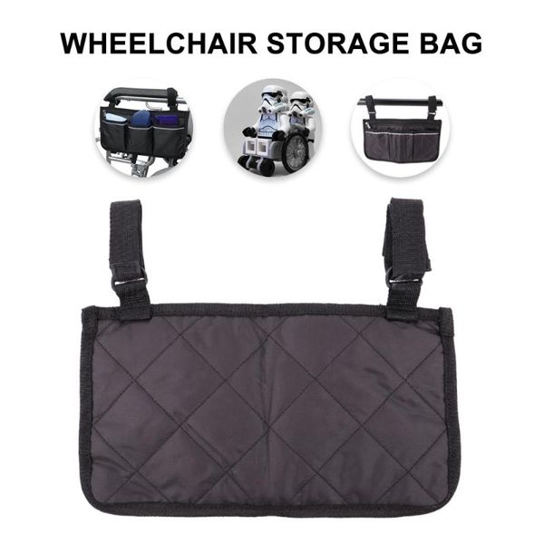 diaper bags 1pc wheelchair side storage bag pouch seat container organizer multi-pockets for use (black) 
diaper bags 1pc wheelchair side storage bag pouch seat container organizer multi-pockets for use (black)